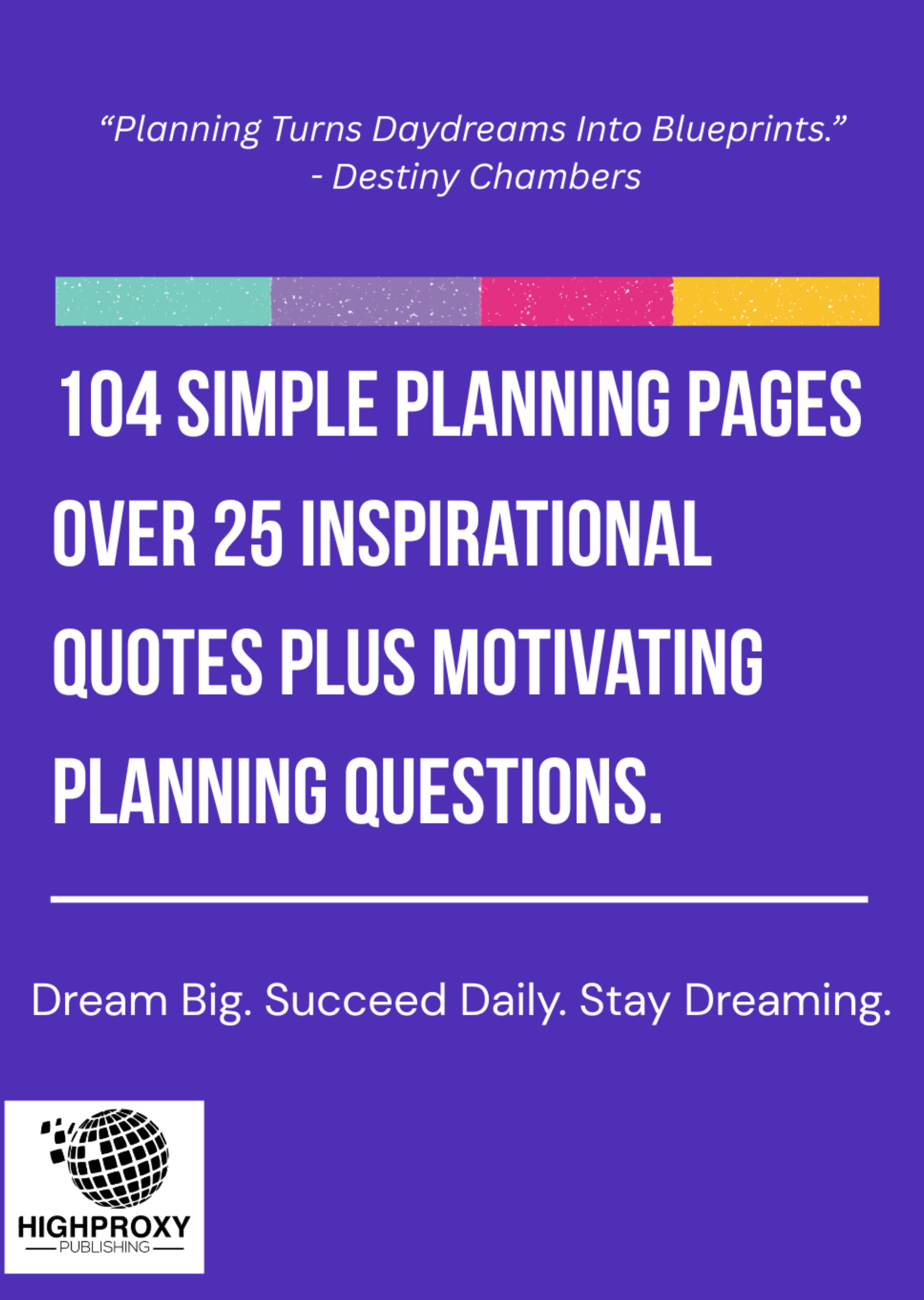 Stay Dreaming Planning Motivation